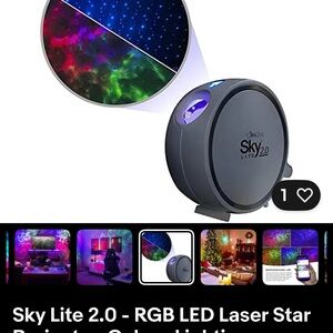 Sky Lite 2.0 - Black Star Projector